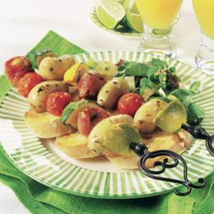 Bacon and mushroom kebabs | Reader's Digest Asia