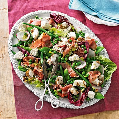 Bean, Pea and Mixed Leaf Salad | Reader's Digest Asia