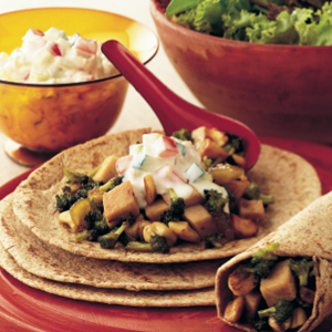 Chicken and broccoli chapattis | Reader's Digest Asia