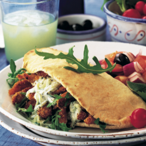 Greek chicken pitas | Reader's Digest Asia