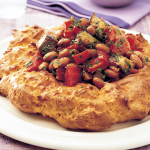 Gruyère gougère with ratatouille | Reader's Digest Asia