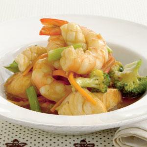 Mixed seafood and vegetable stir-fry | Reader's Digest Asia