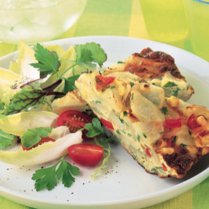 Potato, corn and capsicum frittata | Reader's Digest Asia