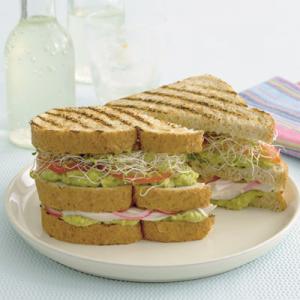 Chicken, Avocado and Alfalfa Club Sandwich | Reader's Digest Asia