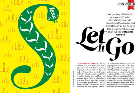 Living Language: Let It Go