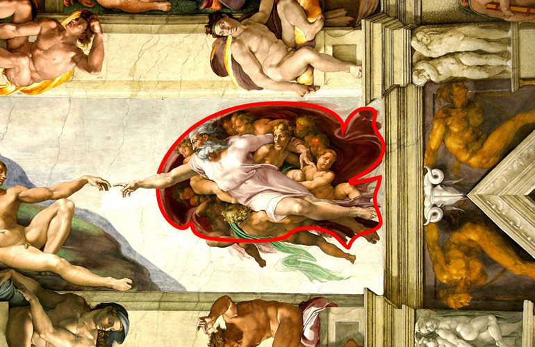 God’s brainy entourage