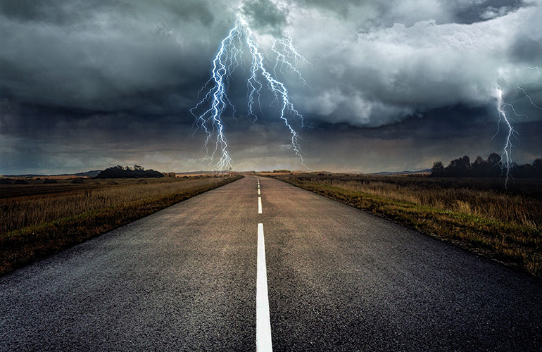 You can't have thunder without lightning