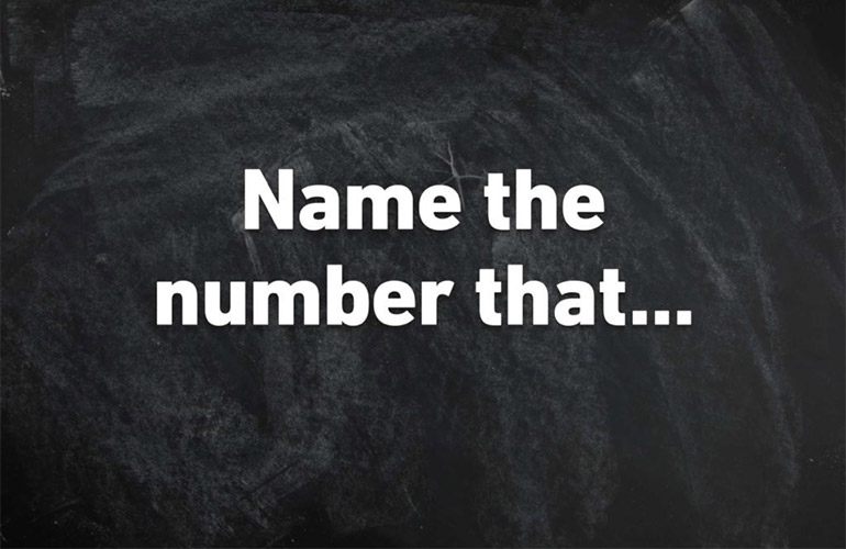Trivia question #1: