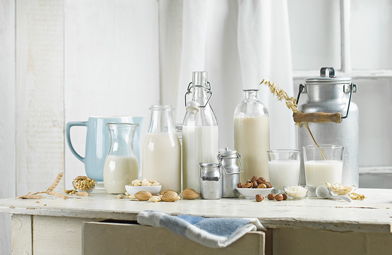 How milk hides